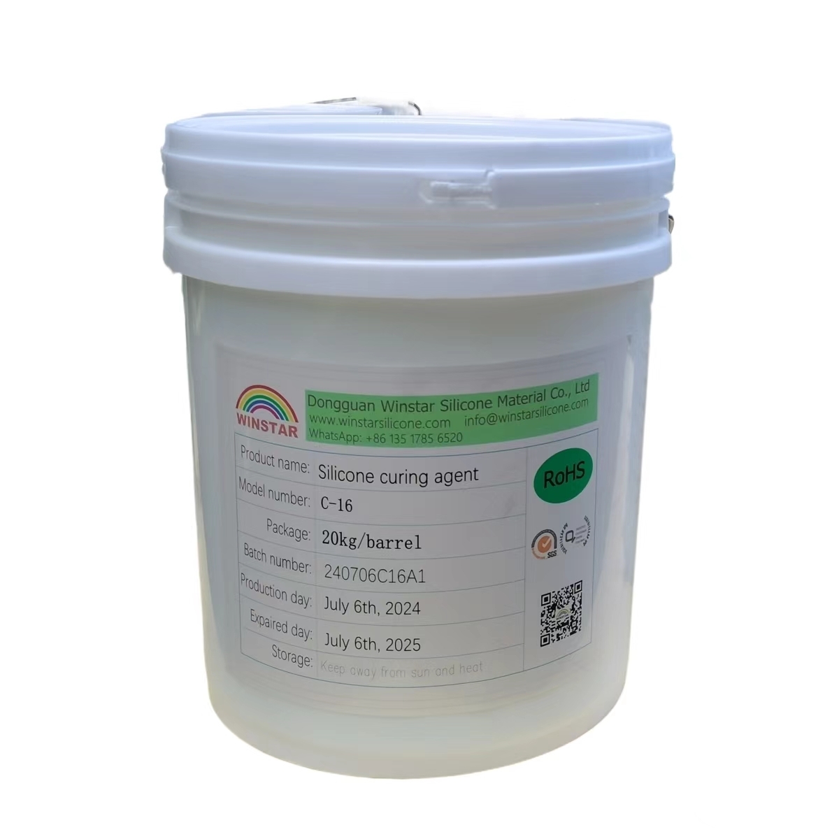 Silicone odorless curing agent C-16(图1)