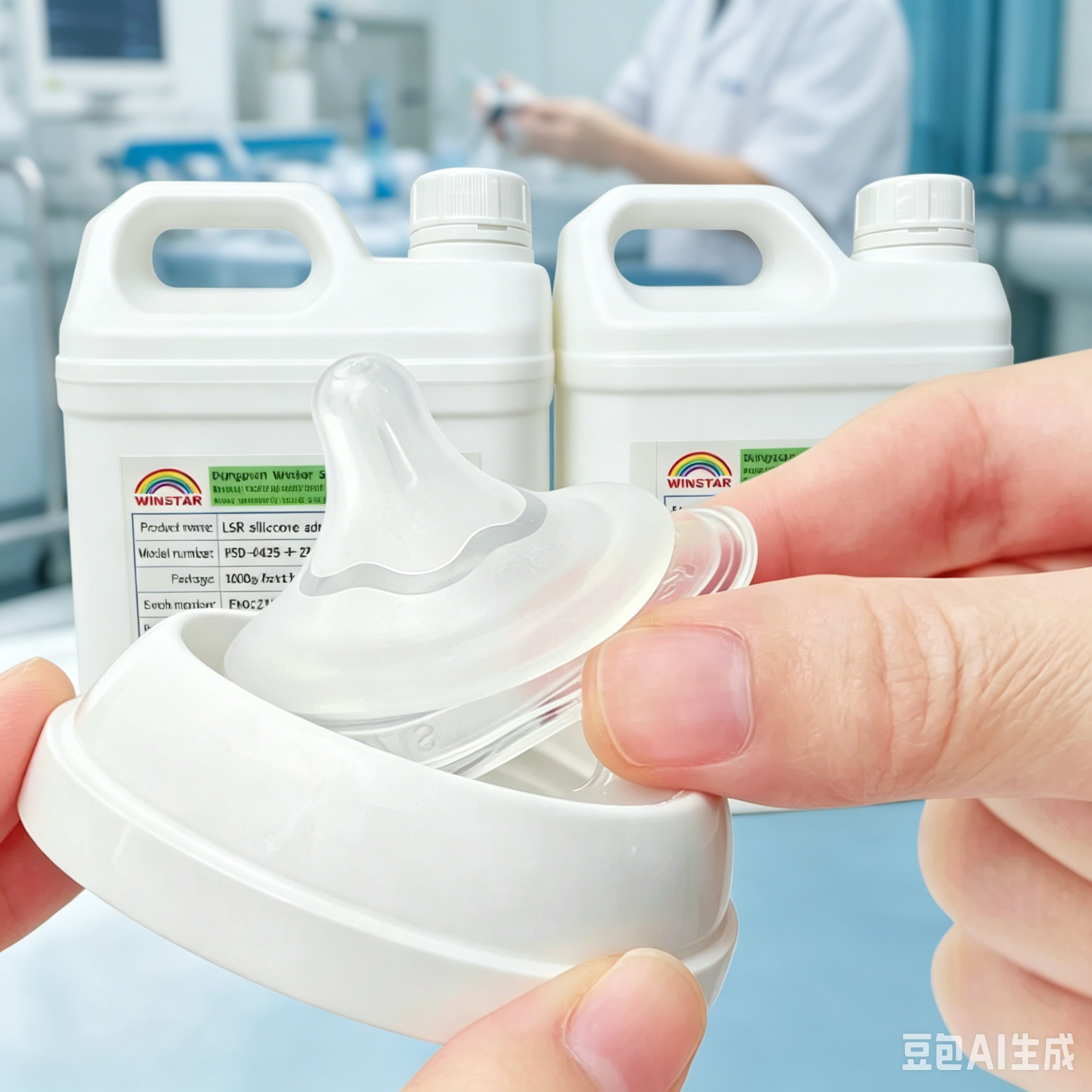 Silicone To PPSU Special Adhesive For Baby Nipple & Baby Feeding Products(图1) Silicone To PPSU Special Adhesive For Baby Nipple & Baby Feeding Products(图1)
