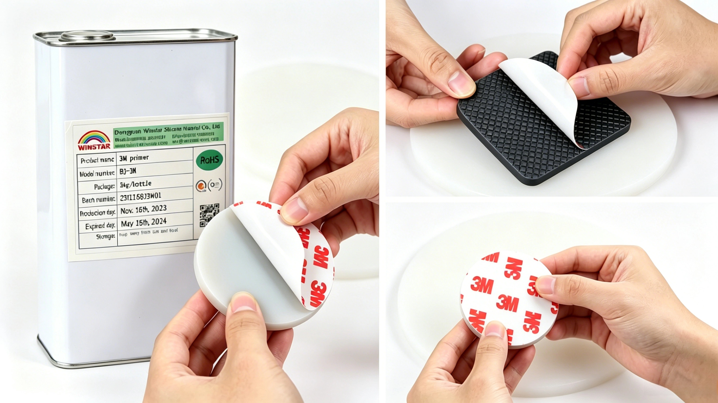  3M tape and double-sided tape primer  silicone adhesion promoter(图1)